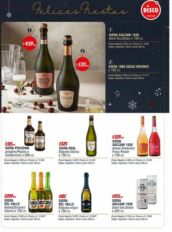 Disco Vino oferta