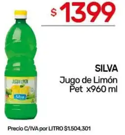 Nini Mayorista Silva jugo de limón pet oferta