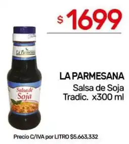 Nini Mayorista La parmesana salsa de soja tradic. oferta