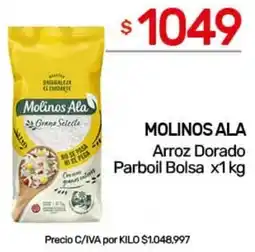 Nini Mayorista Molinos ala arroz dorado parboil bolsa oferta