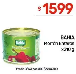 Nini Mayorista Bahia morrón enteros oferta