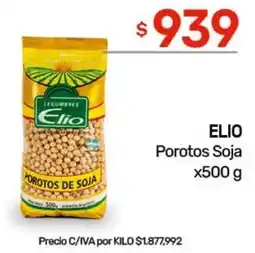 Nini Mayorista Elio porotos soja oferta