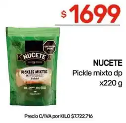 Nini Mayorista Nucete pickle mixto dp oferta