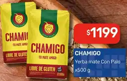 Nini Mayorista Chamigo yerba mate con palo oferta