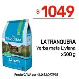 Nini Mayorista La tranquera yerba mate liviana oferta