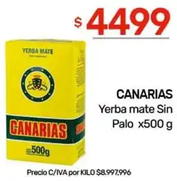 Nini Mayorista Canarias yerba mate sin palo oferta