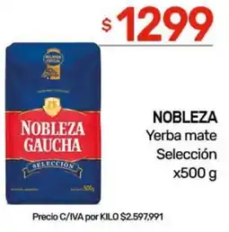 Nini Mayorista Nobleza yerba mate selección oferta
