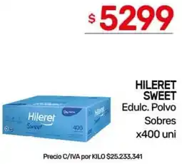 Nini Mayorista Hileret sweet edulc. polvo sobres oferta