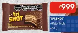 Nini Mayorista Trishot alfajor triple oferta