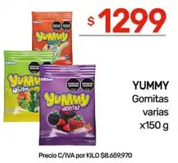Nini Mayorista Yummy gomitas varias oferta