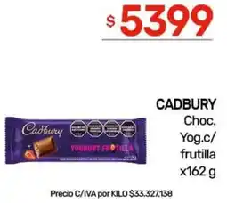 Nini Mayorista Cadbury choc. cadbury yog.c/ frutilla oferta
