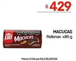 Nini Mayorista Macucas rellenas oferta