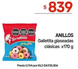 Nini Mayorista Anillos galletita glaseadas clásicas oferta