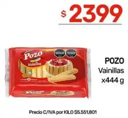 Nini Mayorista Pozo vainillas oferta