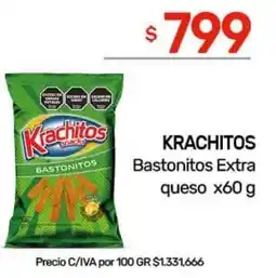 Nini Mayorista Krachitos bastonitos extra queso oferta