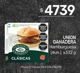 Nini Mayorista Union ganadera hamburguesa oferta