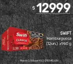 Nini Mayorista Swift hamburguesa oferta