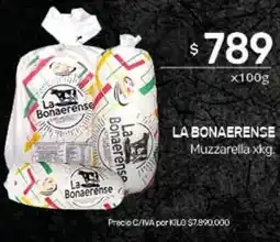 Nini Mayorista LA BONAERENSE Muzzarella oferta