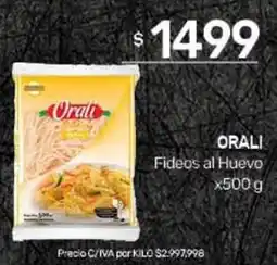 Nini Mayorista Orali fideos al huevo oferta