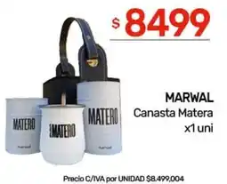 Nini Mayorista Marwal canasta matera oferta