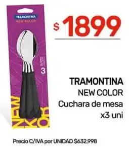 Nini Mayorista Tramontina new color cuchara de mesa oferta