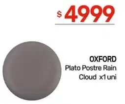 Nini Mayorista Oxford plato postre rain cloud oferta
