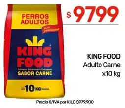Nini Mayorista King food adulto carne oferta