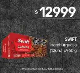 Nini Mayorista Swift hamburguesa oferta