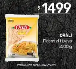 Nini Mayorista Orali fideos al huevo oferta