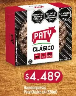 Nini Mayorista Paty clásico hamburguesas oferta
