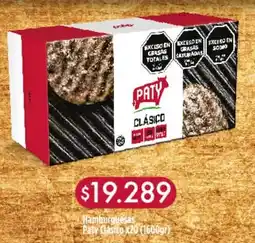Nini Mayorista Paty clasico hamburguesas oferta