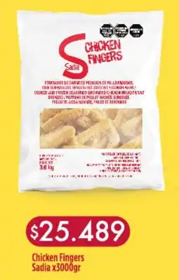 Nini Mayorista Sadia chicken fingers oferta