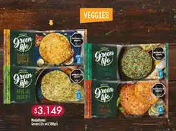 Nini Mayorista Green life veggies Medallones oferta
