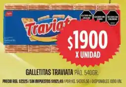 Supermercados Vea Traviata galletitas oferta