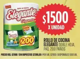 Supermercados Vea Elegante rollo de cocina doble hoja oferta