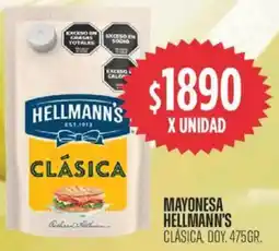 Supermercados Vea Hellmann's clásica mayonesa doy. oferta