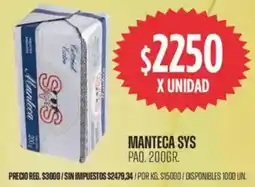 Supermercados Vea Manteca sys paq. oferta