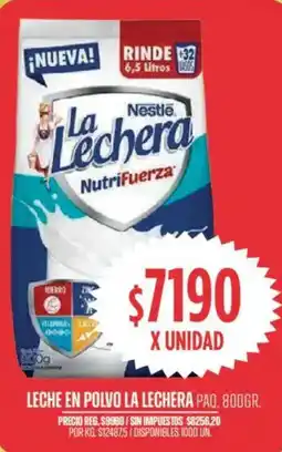 Supermercados Vea La lechera leche en polvo paq. oferta
