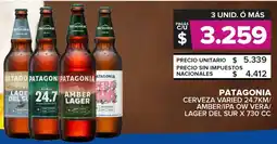 Carrefour Maxi Patagonia cerveza varied oferta