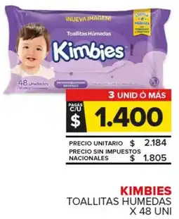 Carrefour Maxi Kimbies toallitas humedas oferta
