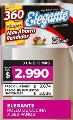 Carrefour Maxi Elegante rollo de cocina oferta