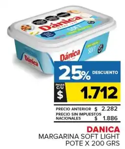 Carrefour Maxi Danica margarina soft light pote oferta