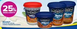 Carrefour Maxi Milkaut dulce de leche varias presentaciones oferta