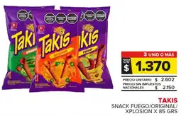 Carrefour Maxi Takis snack fuego/original/ xplosion oferta