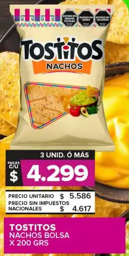 Carrefour Maxi Tostitos nachos bolsa oferta