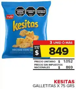 Carrefour Maxi Kesitas galletitas oferta