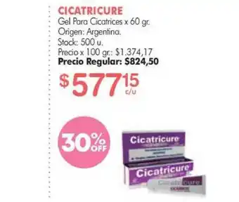 Simplicity Cicatricure Gel Para Cicatrices x 60gr oferta
