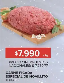 Carrefour Carne picada especial de novillito oferta