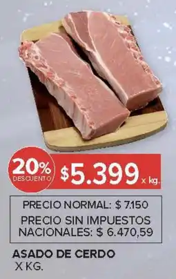 Carrefour Asado de cerdo oferta