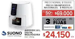 Carrefour Suono airfryer digital oferta